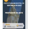 Apostila Professor de Arte Prefeitura de Sertaneja PR 2023
