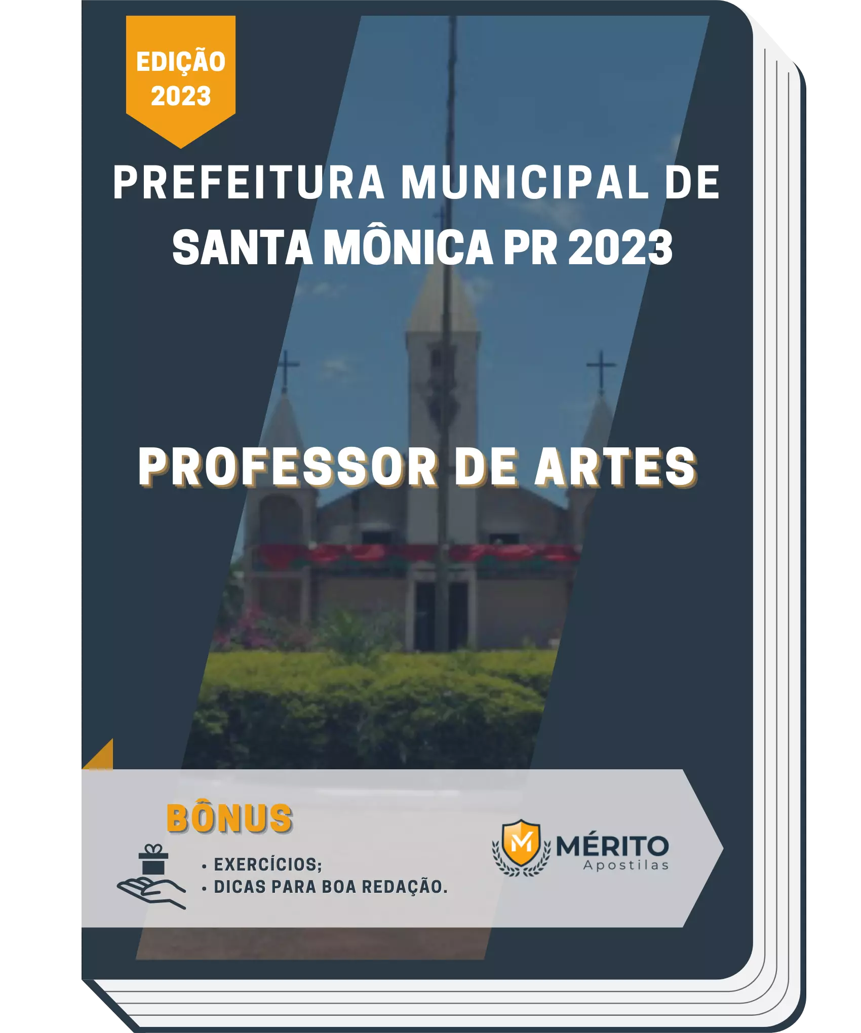 Apostila Professor de Artes Prefeitura de Santa Mônica PR 2023