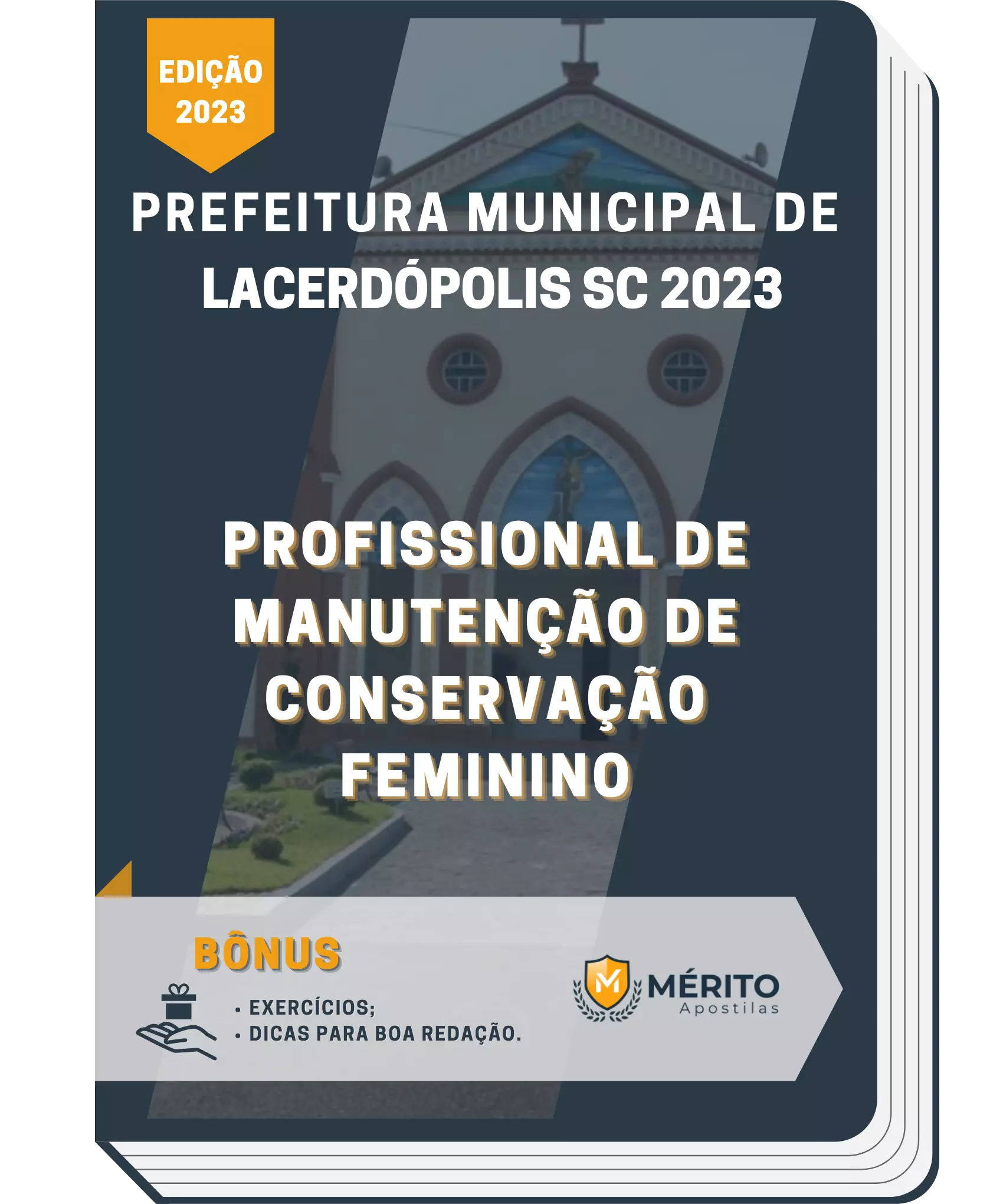 Apostila Profissional De Manutenção De Conservação Feminino Prefeitura de Lacerdópolis SC 2023
