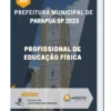Apostila Profissional de Educação Física Prefeitura de Parapuã SP 2023