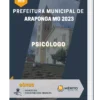Apostila Psicólogo Prefeitura de Araponga MG 2023