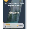 Apostila Psicólogo Prefeitura de Biguaçu SC 2023