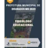 Apostila Psicólogo Educacional Prefeitura de Dourados MS 2023