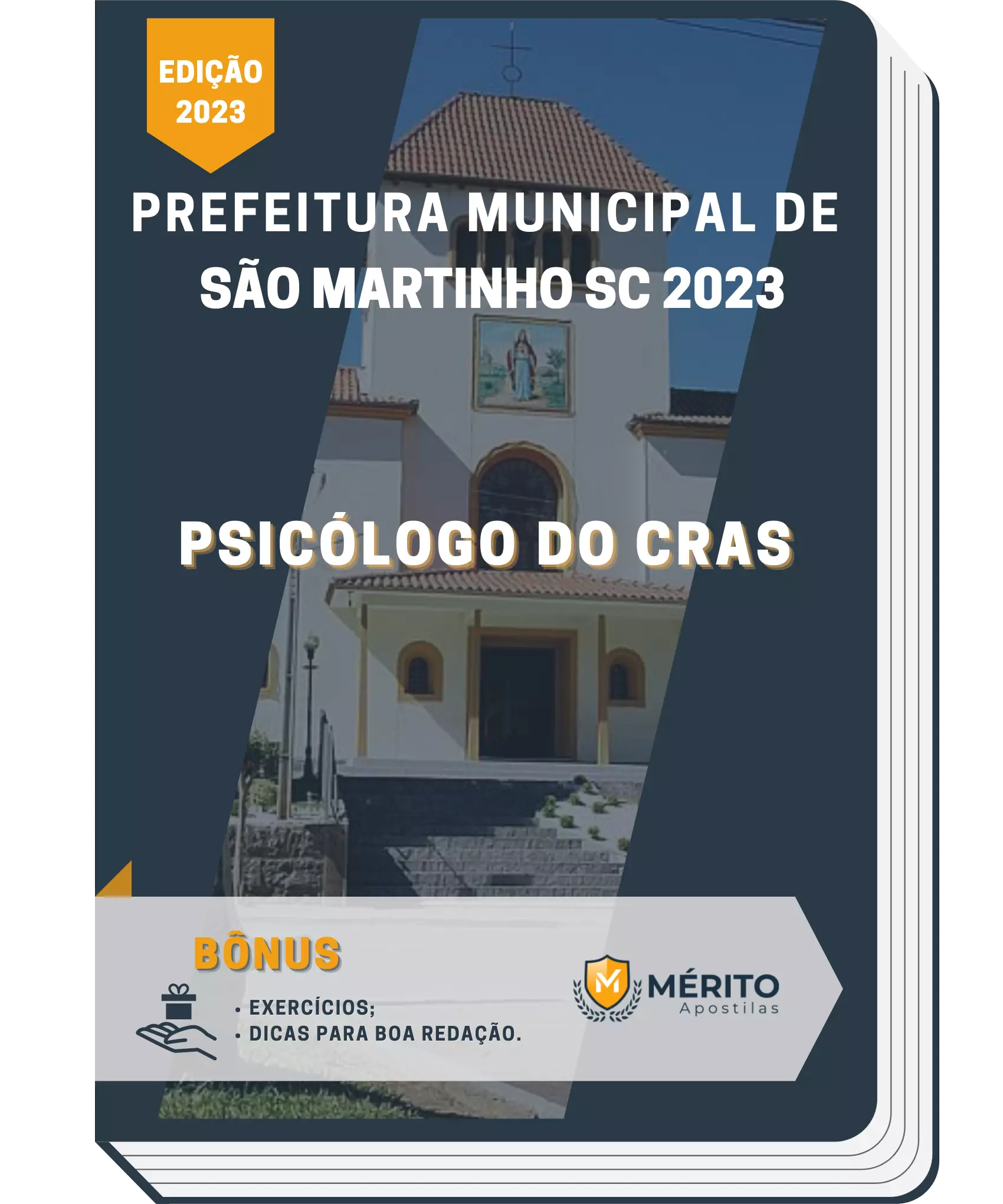 Apostila Psicólogo do CRAS Prefeitura de São Martinho SC 2023