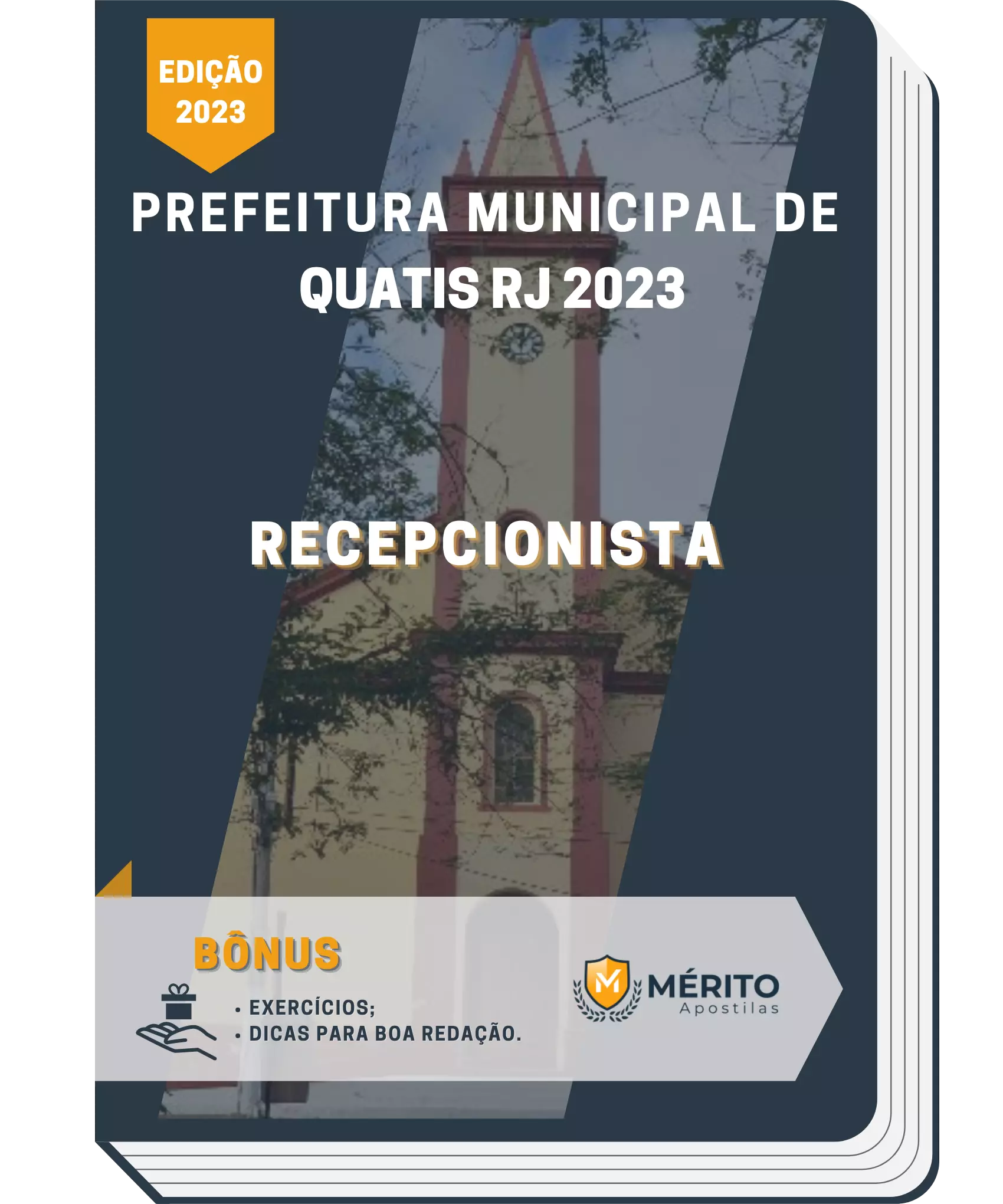 Apostila Recepcionista Prefeitura de Quatis RJ 2023