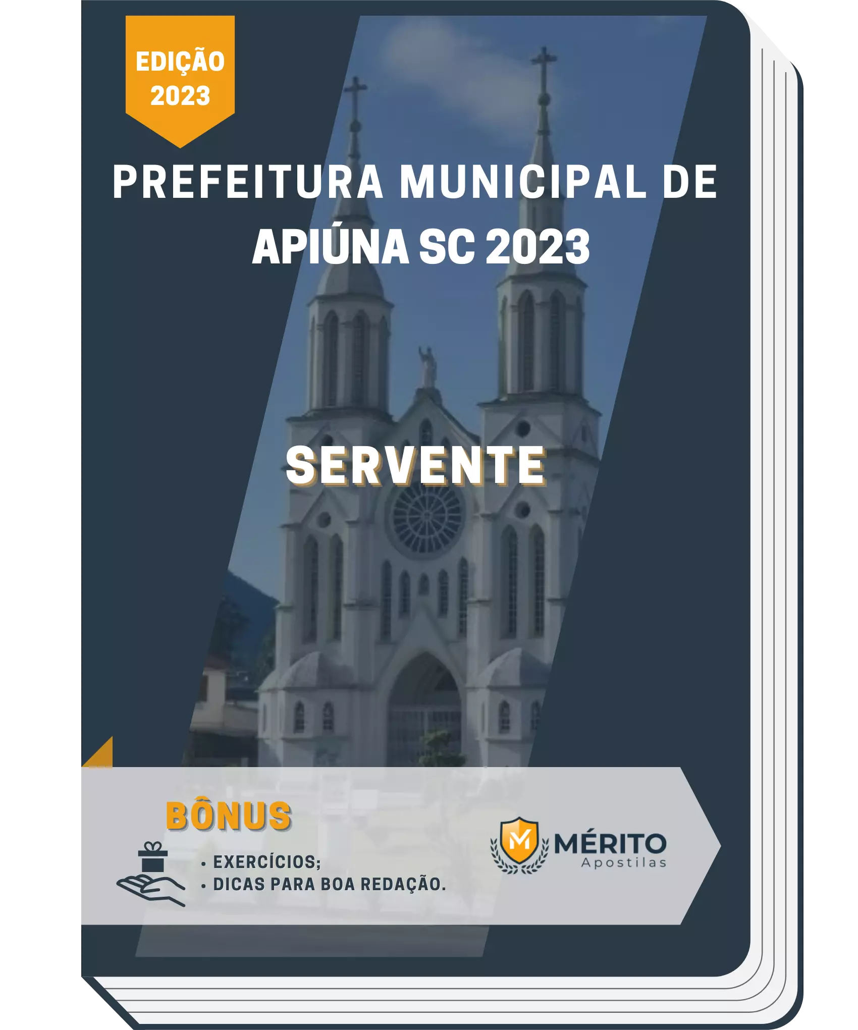 Apostila Servente Prefeitura de Apiúna SC 2023