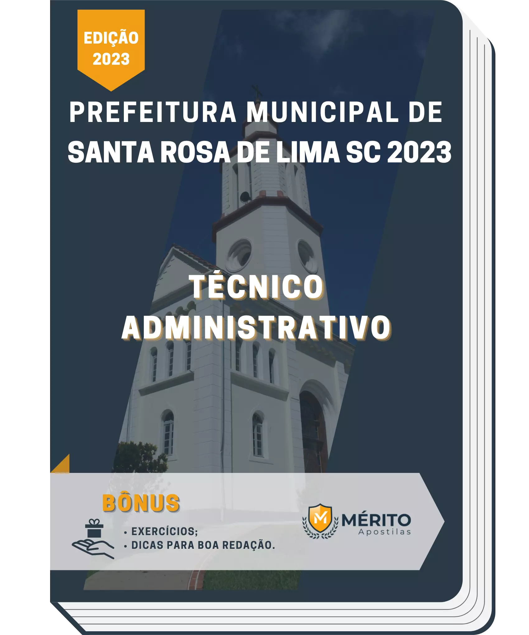 Apostila Técnico Administrativo Prefeitura de Santa Rosa de Lima SC 2023