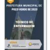 Apostila Técnico De Enfermagem Prefeitura de Poço Verde SE 2023