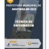 Apostila Técnico De Enfermagem Prefeitura de Araponga MG 2023