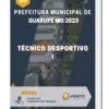 Apostila Técnico Desportivo I Prefeitura de Guaxupé MG 2023