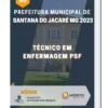 Apostila Técnico Em Enfermagem PSF Prefeitura de Santana do Jacaré MG 2023