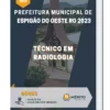 Apostila Técnico Em Radiologia Prefeitura de Espigão do Oeste RO 2023