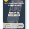 Apostila Técnico de Enfermagem Prefeitura de Glicério SP 2023