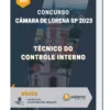 Apostila Técnico do Controle Interno Concurso Câmara de Lorena SP 2023