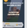 Apostila Técnico em Enfermagem Prefeitura de Guatambu SC 2023