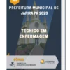 Apostila Técnico em Enfermagem Prefeitura de Japira PR 2023