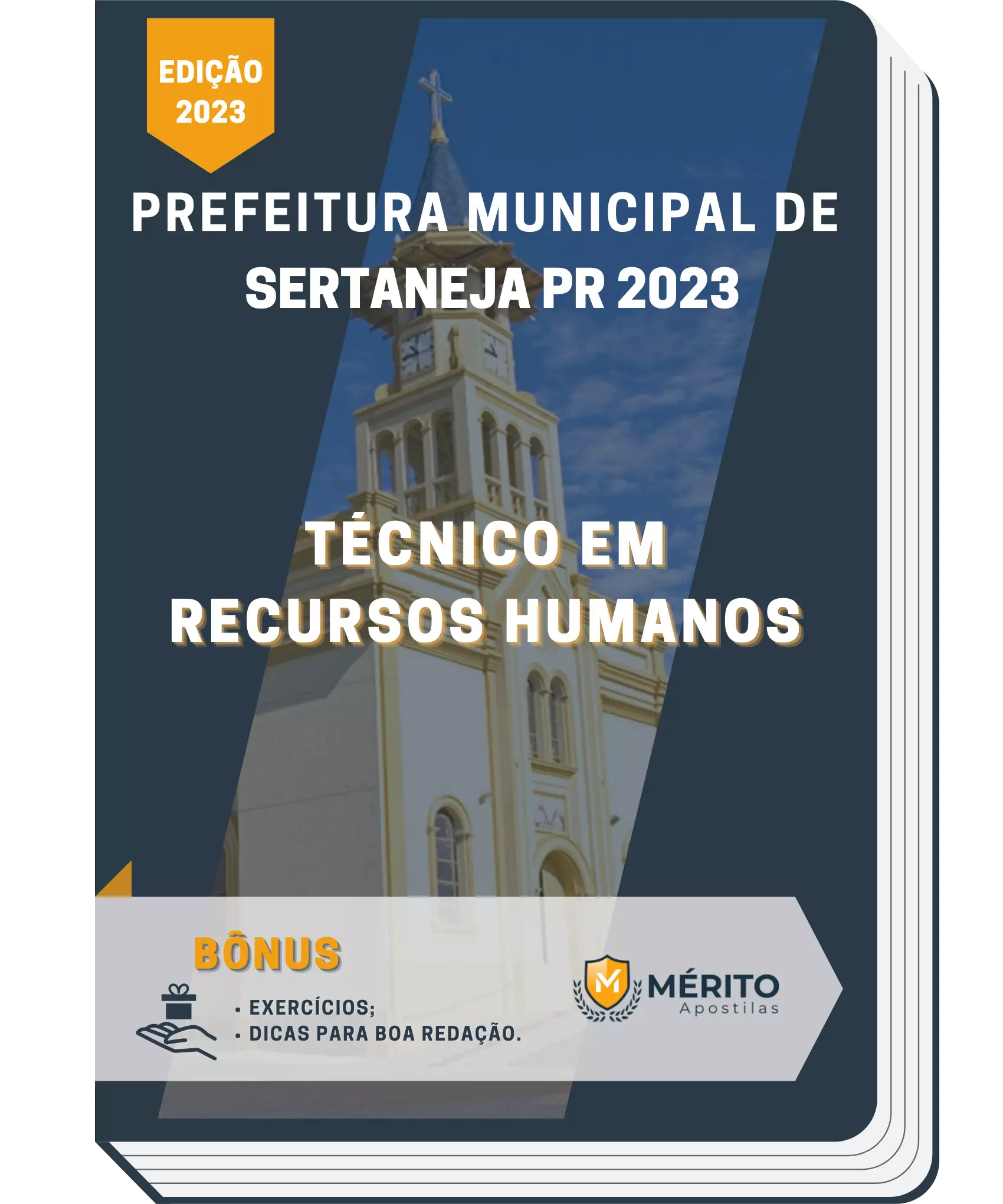 Apostila Técnico em Recursos Humanos Prefeitura de Sertaneja PR 2023