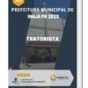 Apostila Tratorista Prefeitura de Inajá PR 2023
