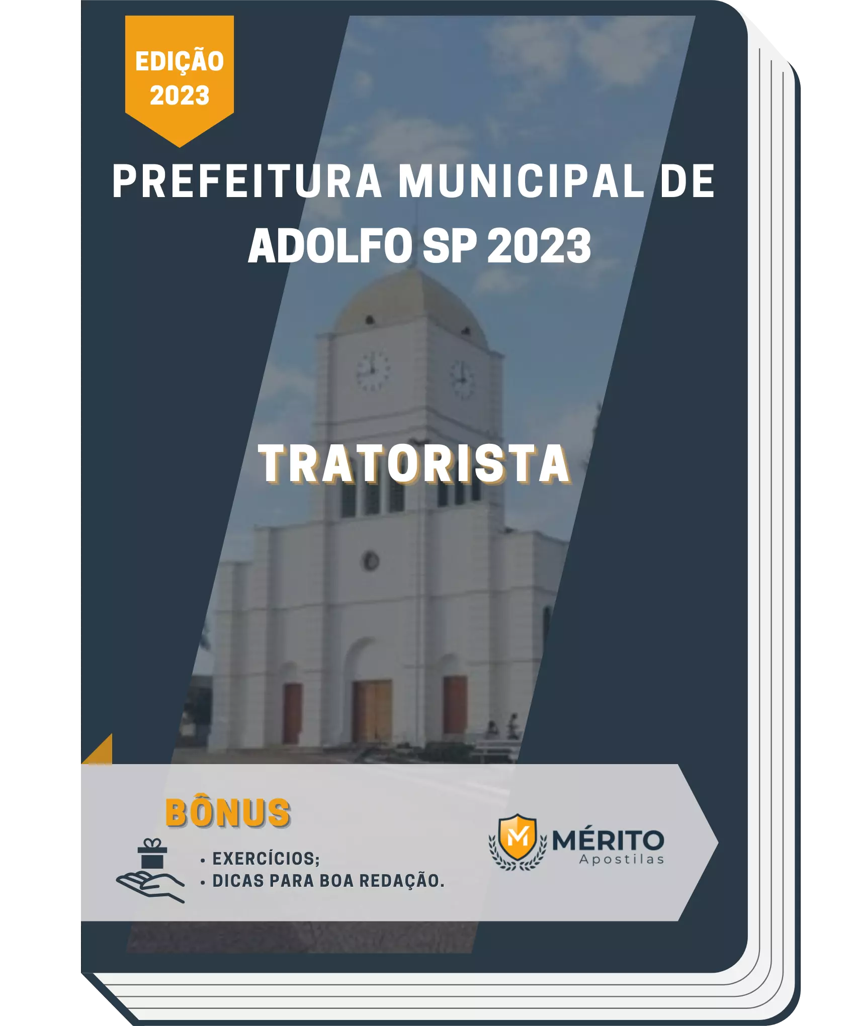 Apostila Tratorista Prefeitura de Adolfo SP 2023