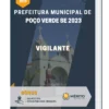 Apostila Vigilante Prefeitura de Poço Verde SE 2023