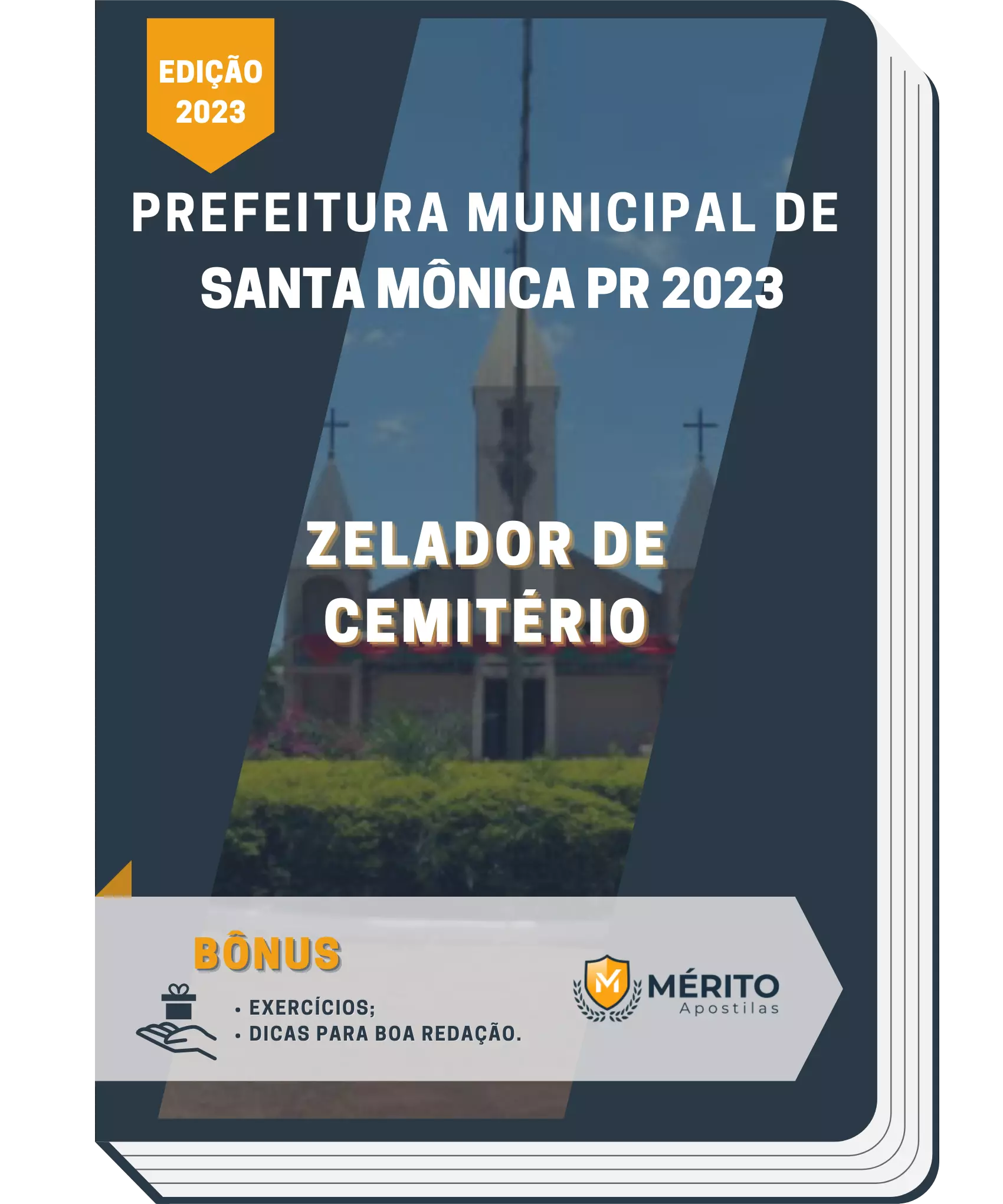 Apostila Zelador de Cemitério Prefeitura de Santa Mônica PR 2023