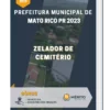 Apostila Zelador de Cemitério Prefeitura de Mato Rico PR 2023