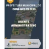 Apostila Agente Administrativo Prefeitura de Dona Inês PB 2023