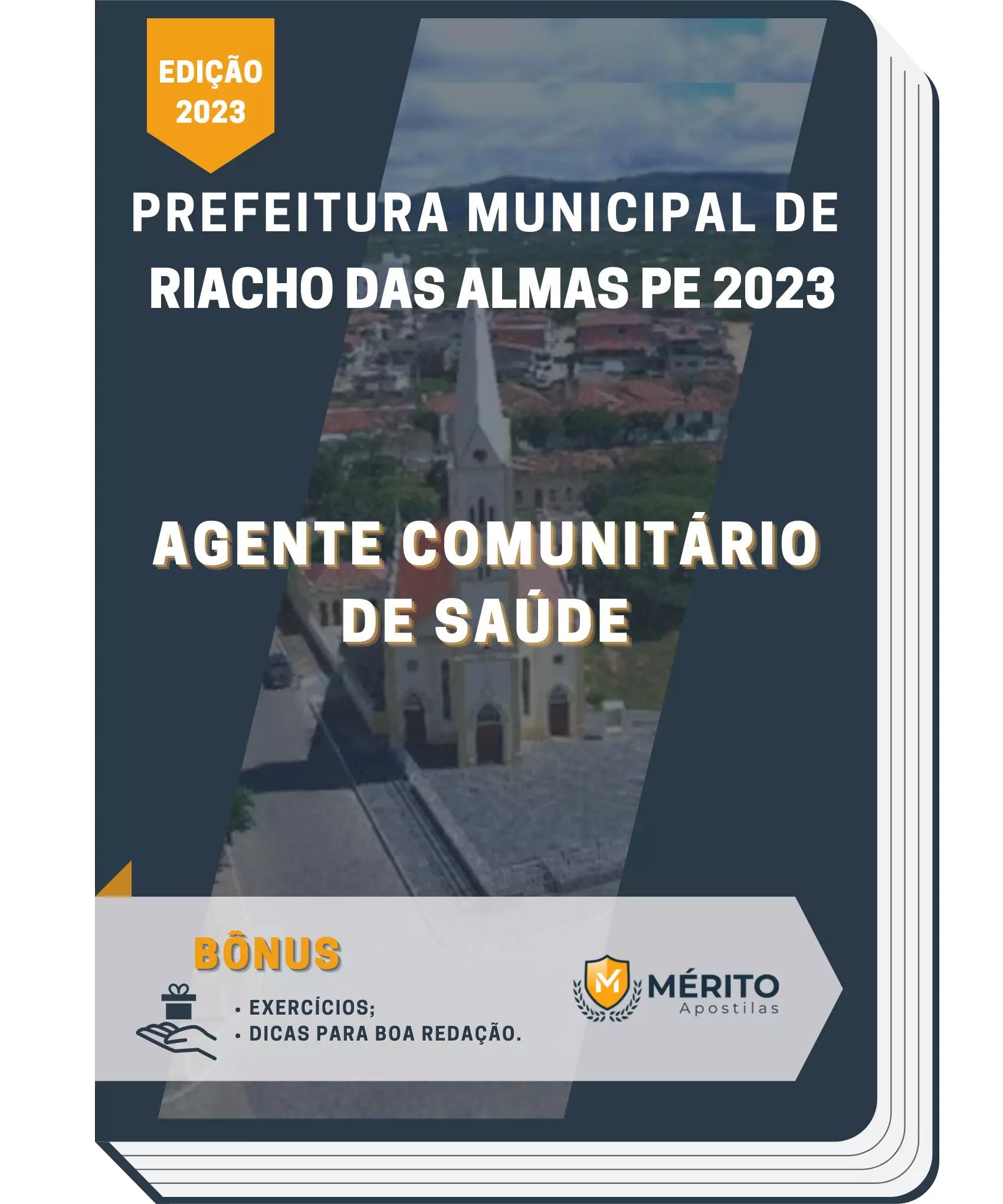 Apostila Agente Comunitário De Saúde Prefeitura de Riacho das Almas PE 2023  – Mérito Apostilas