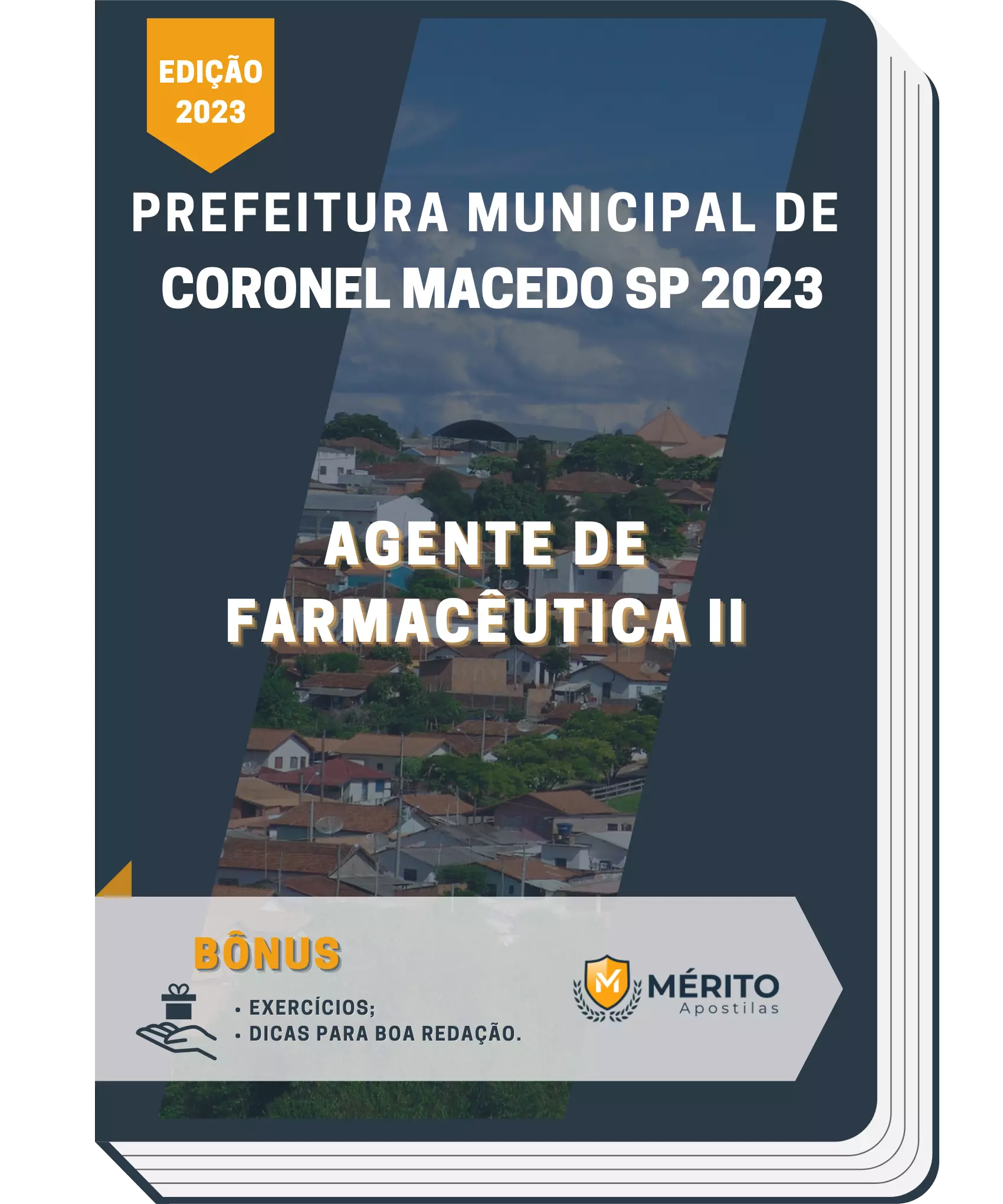 Apostila Agente De Farmacêutica II Prefeitura de Coronel Macedo SP 2023