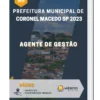 Apostila Agente De Gestão Prefeitura de Coronel Macedo SP 2023