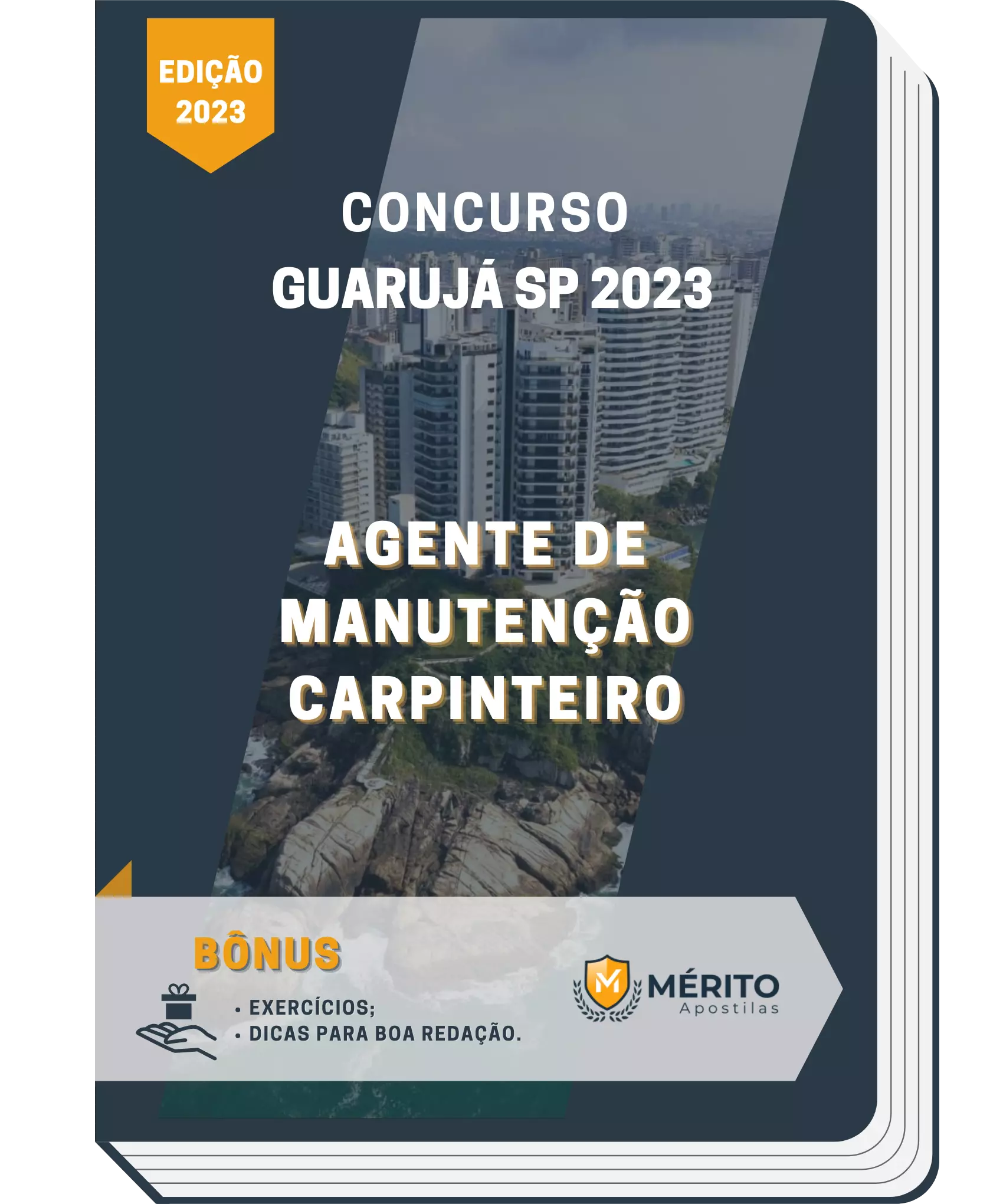 Apostila Agente De Manutenção Carpinteiro Concurso Guarujá SP 2023