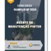Apostila Agente De Manutenção Pintor Concurso Guarujá SP 2023