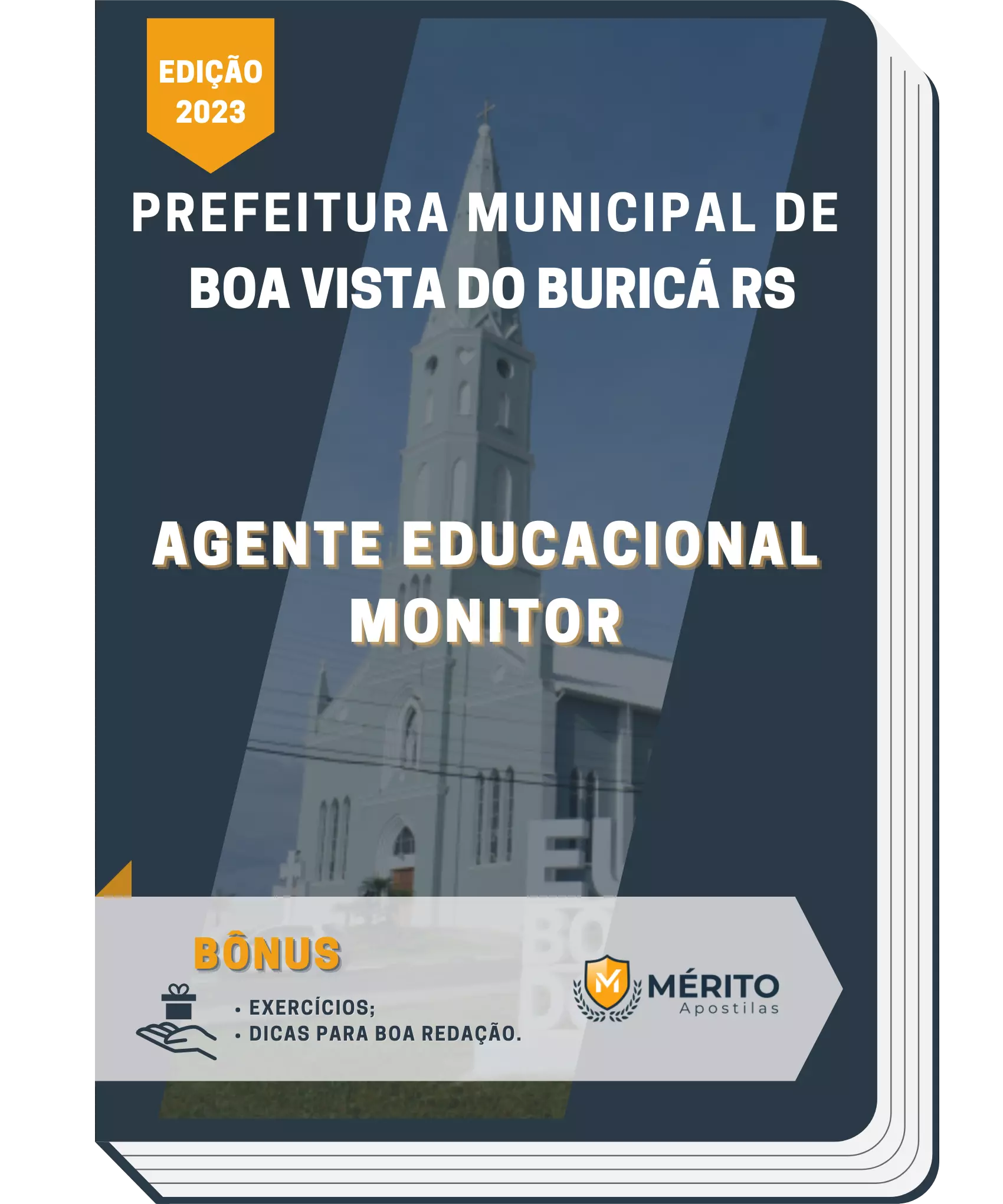 Apostila Agente Educacional Monitor Prefeitura de Boa Vista do Buricá RS