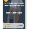 Apostila Agente Educador Prefeitura de Monteiro Lobato SP 2023