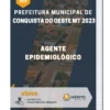 Apostila Agente Epidemiológico Prefeitura de Conquista do Oeste MT 2023
