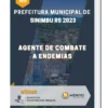 Apostila Agente de Combate a Endemias Prefeitura de Sinimbu RS 2023