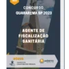 Apostila Agente de Fiscalização Sanitária Concurso Guararema SP 2023