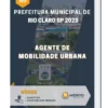 Apostila Agente de Mobilidade Urbana Prefeitura de Rio Claro SP 2023