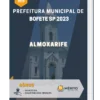Apostila Almoxarife Prefeitura de Bofete SP 2023