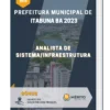 Apostila Analista de Sistema Infraestrutura Prefeitura de Itabuna BA 2023