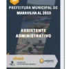 Apostila Assistente Administrativo Prefeitura de Maravilha AL 2023