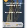 Apostila Assistente Social Prefeitura de Guaramirim SC 2023