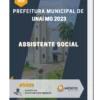 Apostila Assistente Social Prefeitura de Unaí MG 2023
