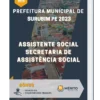 Apostila Assistente Social Secretaria De Assistência Social Prefeitura de Surubim PE 2023