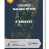 Apostila Atendente Concurso de Taquaral SP 2023