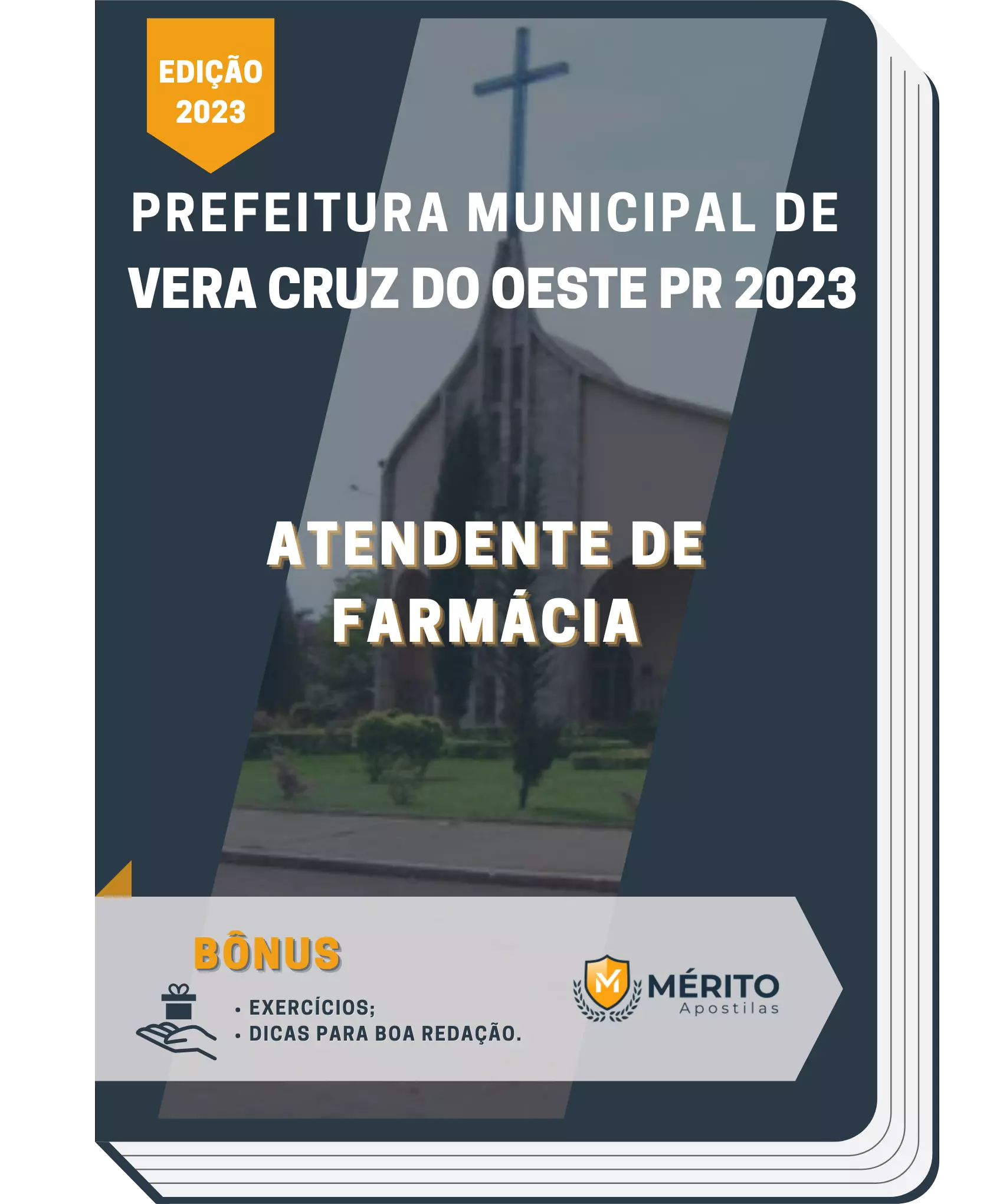 Apostila Atendente de Farmácia Prefeitura de Vera Cruz do Oeste PR 2023