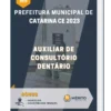 Apostila Auxiliar De Consultório Dentário Prefeitura de Catarina CE 2023