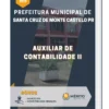 Apostila Auxiliar De Contabilidade II Prefeitura de Santa Cruz de Monte Castelo PR