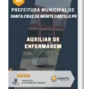 Apostila Auxiliar De Enfermagem Prefeitura de Santa Cruz de Monte Castelo PR
