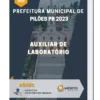 Apostila Auxiliar De Laboratório Prefeitura de Pilões PB 2023